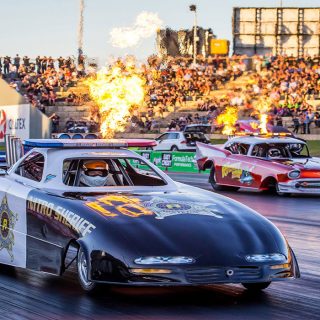 Shot at the Aeroflow Outlaw Nitro Funny Car round at Perth Motorplex - © Phil Luyer - High Octane Photos